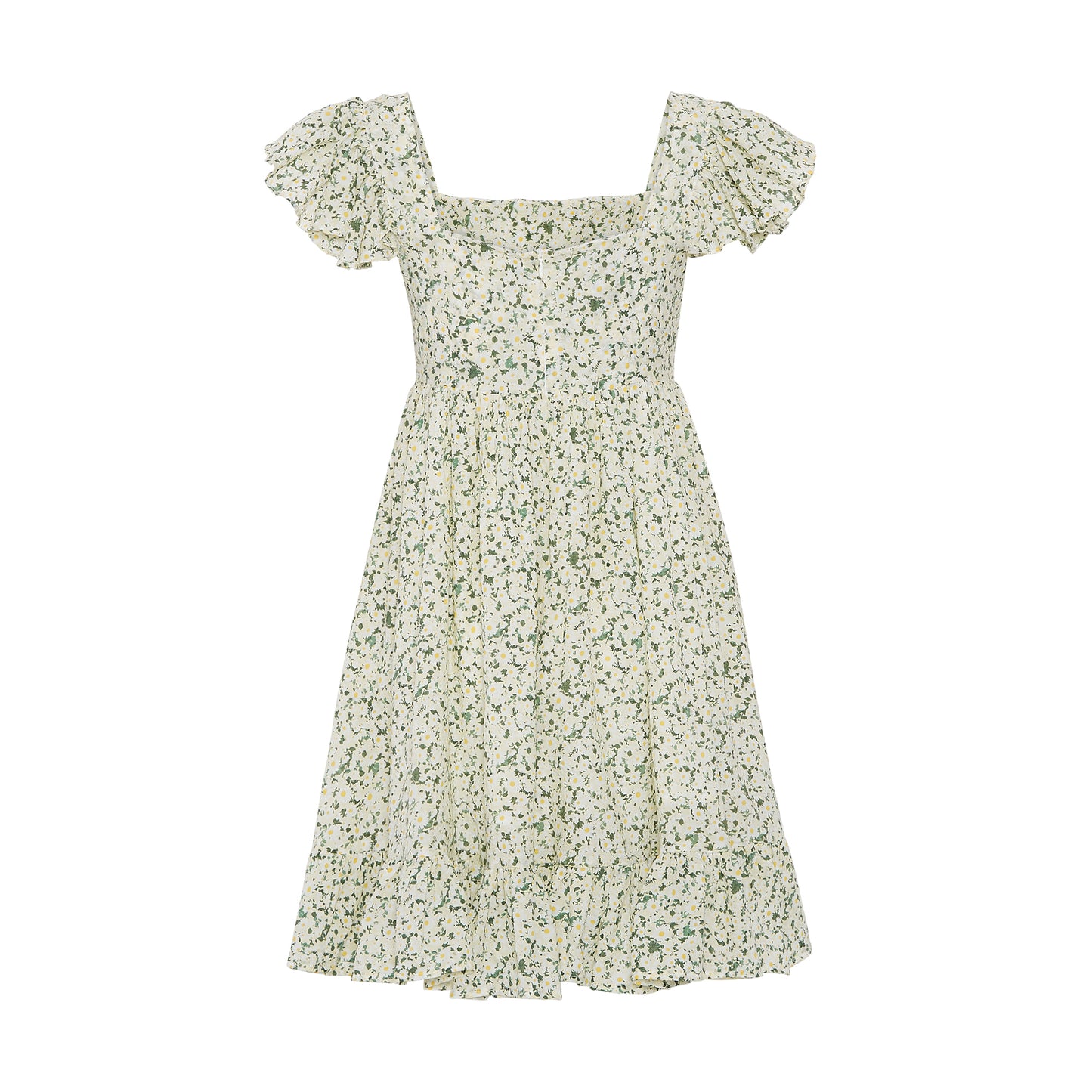 GALENE RUFFLED DRESS