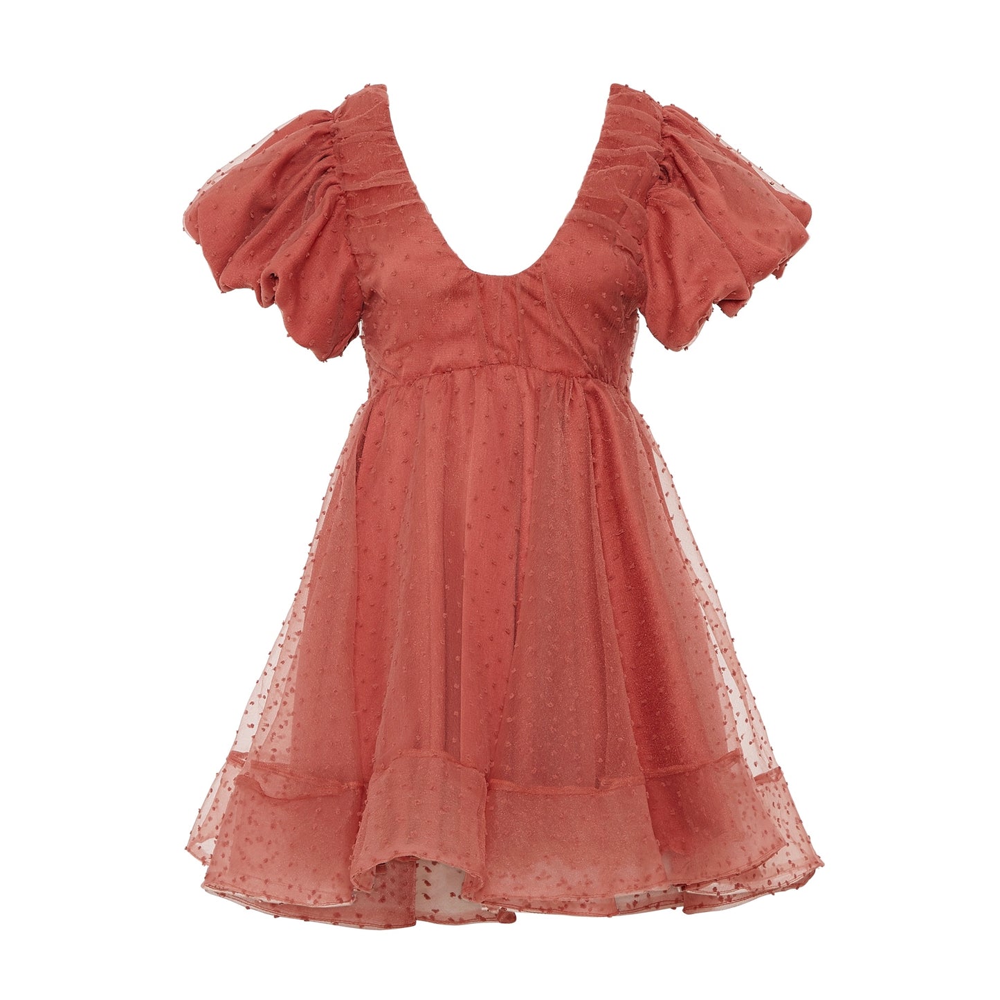 MAJOLICA TULLE ORGANZA DRESS