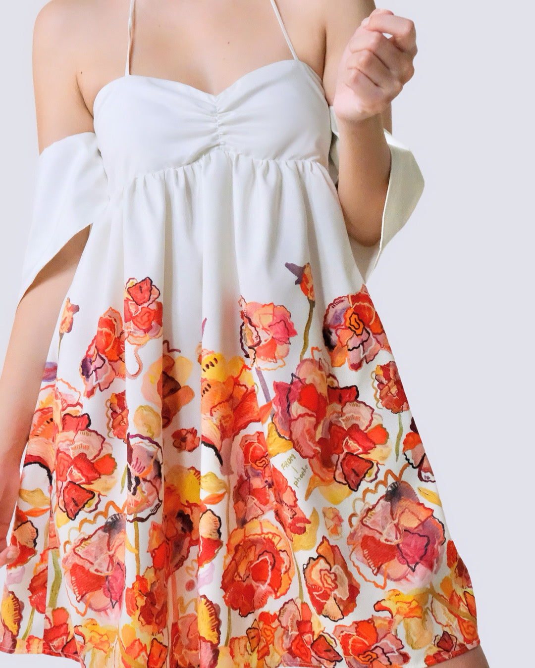 FLORA OFF-SHOULDER DRESS