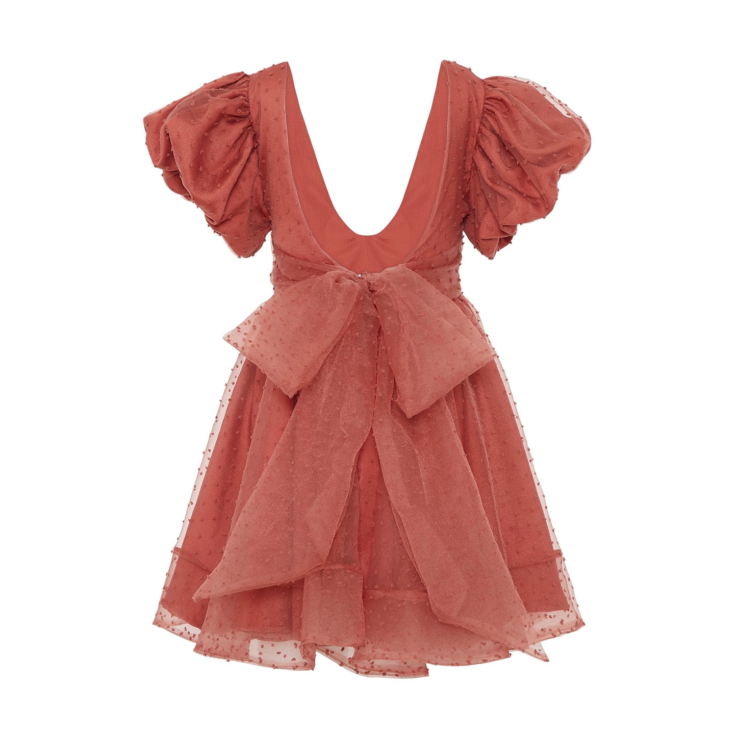 MAJOLICA TULLE ORGANZA DRESS