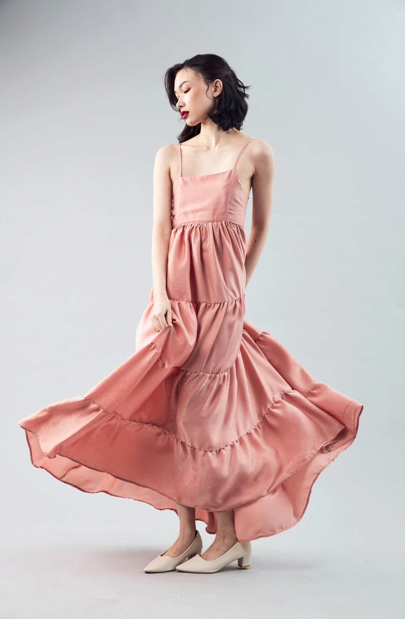 SERAPHINE TIERED MAXI DRESS