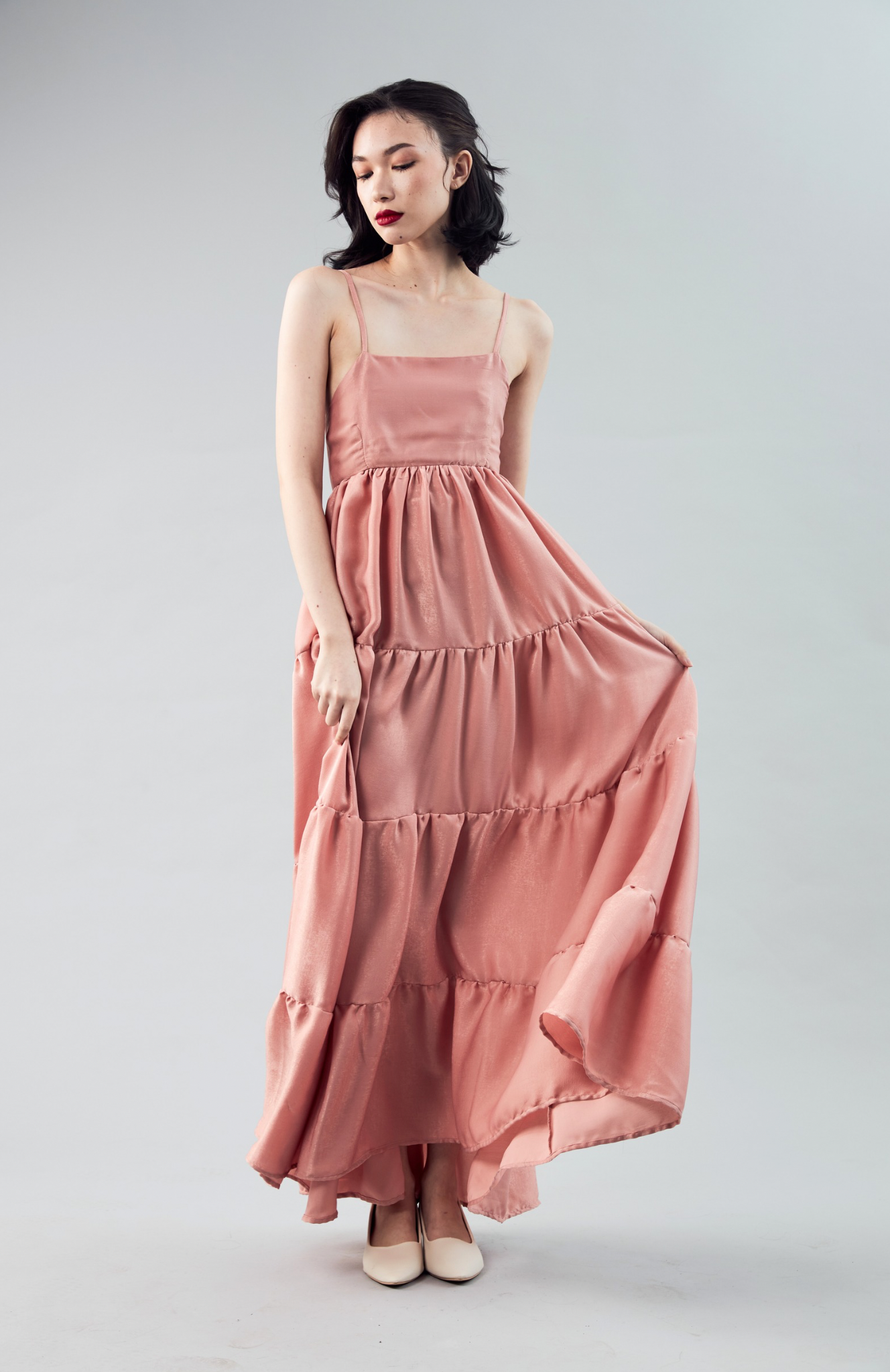 SERAPHINE TIERED MAXI DRESS