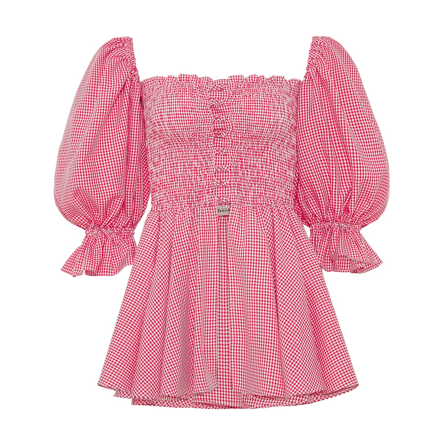 FREYA GINGHAM TOP