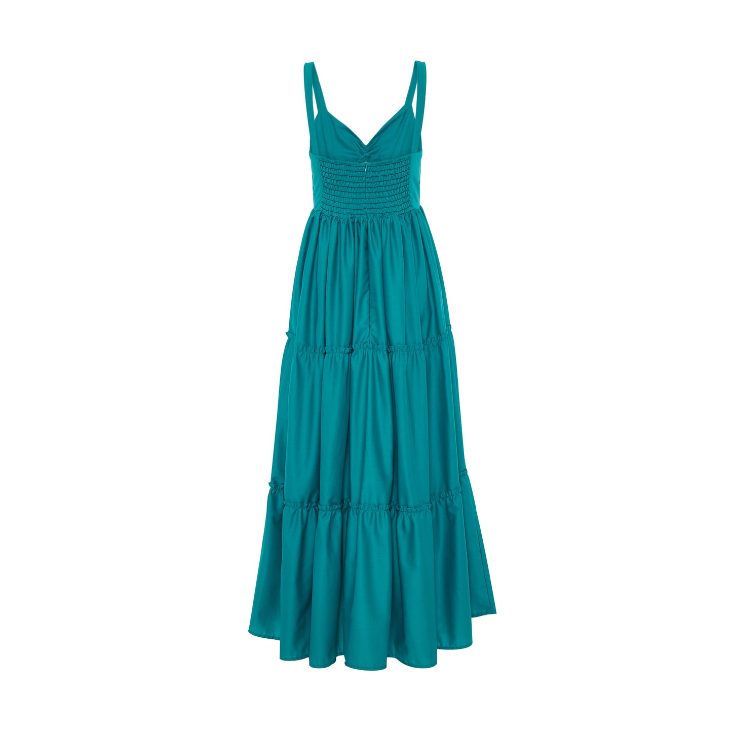 EZRE RUFFLED MAXI DRESS