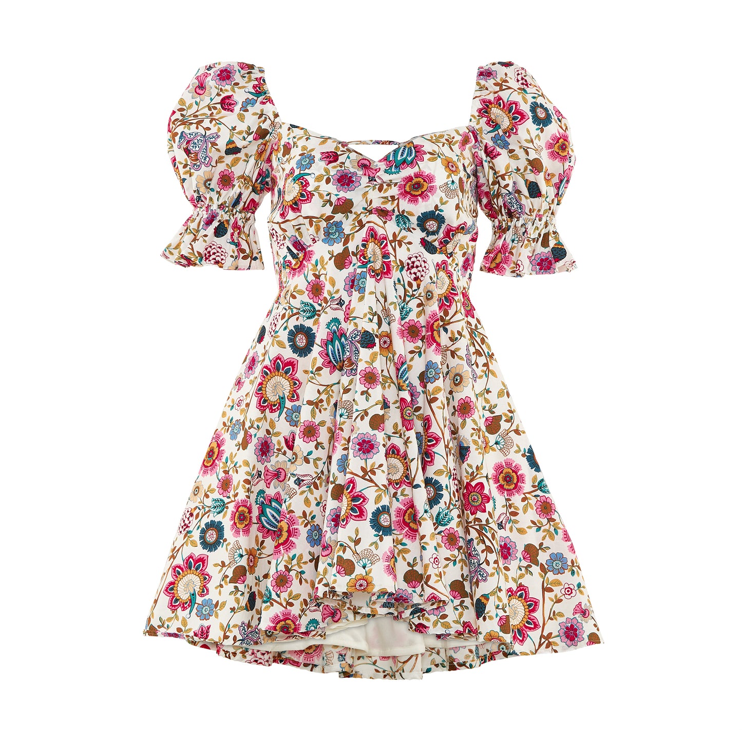 SIGNATURE DRESS IN PLUMMET
