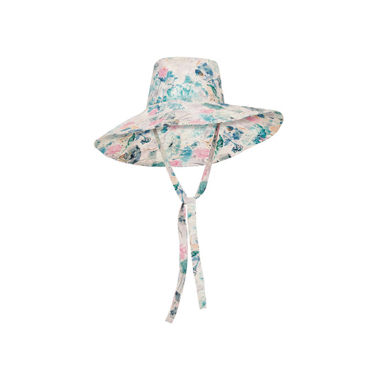 FLORAL SPREE TIE HAT